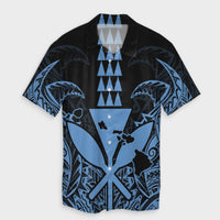 Hawaii Polynesian Kanaka Kakau Hawaiian Shirt - Alan Style Pastel - AH Unisex Black - Polynesian Pride