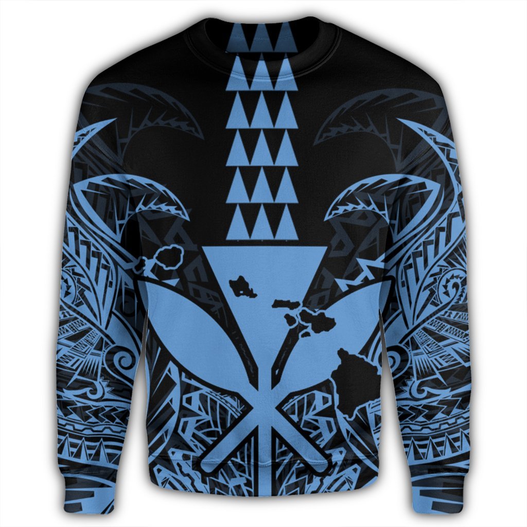 Hawaii Polynesian Kanaka Kakau Sweatshirt - Alan Style Pastel - AH - Polynesian Pride