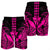 Hawaii Polynesian Kanaka Kakau Men's Shorts - Alan Style Pink - AH - Polynesian Pride