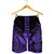 Hawaii Polynesian Kanaka Kakau Men's Shorts - Alan Style Purple - AH - Polynesian Pride