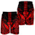 Hawaii Polynesian Kanaka Kakau Men's Shorts - Alan Style Red - AH - Polynesian Pride