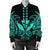 Hawaii Polynesian Kanaka Kakau Bomber Jacket - Alan Style Turquoise - AH - Polynesian Pride