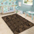 Hawaii Polynesian Lauhala Mix Gold Area Rug - AH - Polynesian Pride