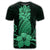 Hawaii Polynesian Pineapple Hibiscus T Shirt Green - Polynesian Pride