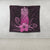 Hawaii Polynesian Pineapple Hibiscus Tapestry - Pink - AH - Polynesian Pride