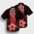 Hawaii Polynesian Pineapple Hibiscus Hawaiian Shirt - Red - AH - Polynesian Pride