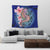 Hawaii Polynesian Pink Hibiscus Seahorse Tapestry - AH - Polynesian Pride