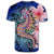 Hawaii Polynesian Pink Hibiscus Seahorse T Shirt - Polynesian Pride