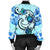 Hawaii Polynesian Plumeria Hibiscus Turtle Bomber Jacket - AH - Jack Style - Blue - Polynesian Pride