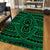 Hawaii Polynesian Seamless Green Area Rug - AH - Polynesian Pride