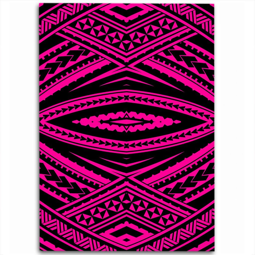 Hawaii Polynesian Tatau Pink Area Rug - AH Luxurious - Polynesian Pride