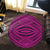 Hawaii Polynesian Tatau Pink Round Carpet - AH - Polynesian Pride