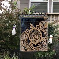 Hawaii Polynesian Turtle Flag - Gold - AH - Polynesian Pride