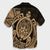 Hawaii Polynesian Turtle Hawaiian Shirt - Gold - AH - Polynesian Pride