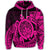 Hawaiian Polynesian Turtle Hoodie Pink - Polynesian Pride