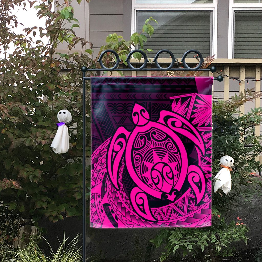 Hawaii Polynesian Turtle Flag - Pink - AH - Polynesian Pride