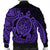 Hawaii Polynesian Turtle Bomber Jacket - Purple - AH - Polynesian Pride