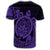 Hawaii Polynesian Turtle T Shirt Purple - Polynesian Pride