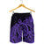 Hawaii Polynesian Turtle Men's Shorts - Purple - AH - Polynesian Pride