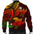 Hawaii Polynesian Turtle Hibiscus Bomber Jacket - Color Flag - AH - Polynesian Pride