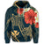 Hawaiian Polynesian Turtle Hibiscus Hoodie Nolan Style - Polynesian Pride