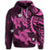 Hawaiian Polynesian Turtle Hibiscus Hoodie Pink - Polynesian Pride