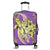 Hawaii Polynesian Turtle Hibiscus Luggage Covers - Yellow - AH Black - Polynesian Pride