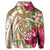 Hawaiian Polynesian Turtle Tropical Hibiscus Plumeria Hoodie Gold - Polynesian Pride