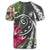 Hawaii Polynesian Turtle Tropical Hibiscus Plumeria T Shirt Gray - Polynesian Pride