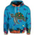 Hawaiian Sea Cartoon Hoodie - Polynesian Pride