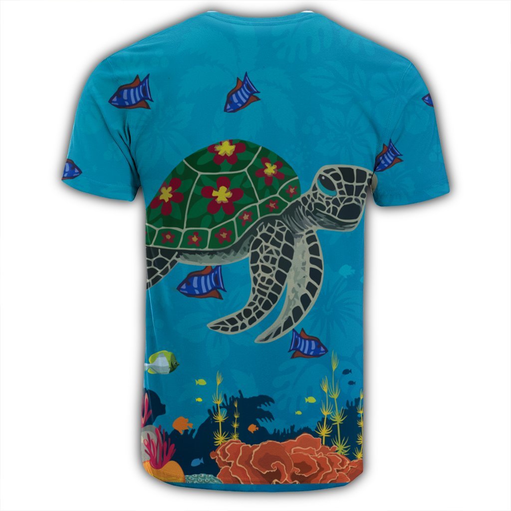 Hawaii Sea Cartoon T Shirt - Polynesian Pride