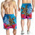 Hawaii Sea Turtle Hibiscus Coconut Tree Men's Shorts - AH - Polynesian Pride