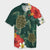 Hawaii Sea Turtle Hibiscus Plumria Hawaiian Shirt - AH Unisex Black - Polynesian Pride