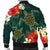 Hawaii Sea Turtle Hibiscus Plumria Bomber Jacket - AH - Polynesian Pride