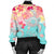 Hawaii Sea Turtle Plumeria Bomber Jacket - AH - Polynesian Pride