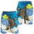 Hawaii Sea Turtle Plumeria Coconut Tree Men's Shorts - AH - Polynesian Pride