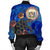 Hawaii Seal Of Hawaii Hibiscus Ocean Turtle Polynesian Bomber Jacket - AH - Polynesian Pride