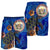 Hawaii Seal Of Hawaii Hibiscus Ocean Turtle Polynesian Men's Shorts - AH - Polynesian Pride