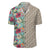 Hawaii Seamless Floral Pattern With Tropical Hibiscus Watercolor Lauhala Moiety Hawaiian Shirt - Polynesian Pride