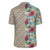 Hawaii Seamless Floral Pattern With Tropical Hibiscus Watercolor Lauhala Moiety Hawaiian Shirt - Polynesian Pride