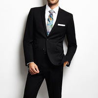 Hawaii Seamless Tropical Flower Plant And Leaf Necktie One Size Black Necktie - Polynesian Pride