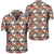 Hawaii Seamless Tropical Flower Plant And Leaf Pattern Background Hawaiian Shirt Unisex Black - Polynesian Pride