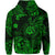 Custom Hawaii Shaka Polynesian Zip Hoodie Unique Style Green LT8 - Polynesian Pride