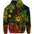 Hawaii Shaka Polynesian Zip Hoodie Unique Style Reggae LT8 - Polynesian Pride