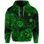 Custom Hawaii Shaka Polynesian Hoodie Unique Style Green LT8 - Polynesian Pride