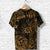 Custom Hawaii Shaka Polynesian T Shirt Unique Style Gold LT8 - Polynesian Pride