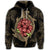 Hawaiian Shark Hibiscus Gold Hoodie - Polynesian Pride