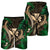 Hawaii Shark Polynesian Tropical Men's Shorts - Gold - AH - Polynesian Pride