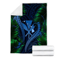 Hawaii Shark Polynesian Tropical Premium Blankets - Pastel - AH - Polynesian Pride