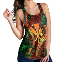 Hawaii Shark Polynesian Tropical Racerback Tank - Red - AH - Polynesian Pride